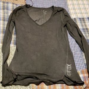 Fox longsleeve v neck